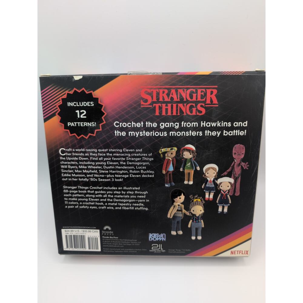Stranger Things Crotchet Kit Unopened - Picture 2 of 4